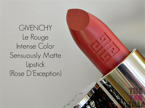 givenchy rose d exception|givenchy le rouge lipstick review.